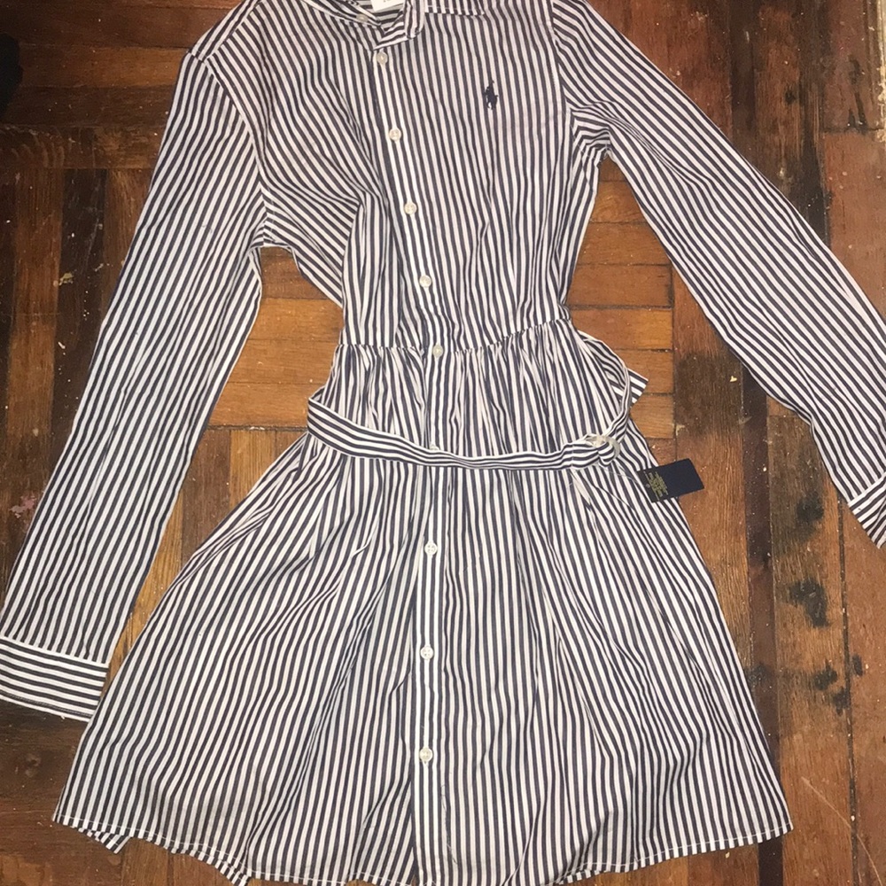 Striped Ralph Lauren polo dress